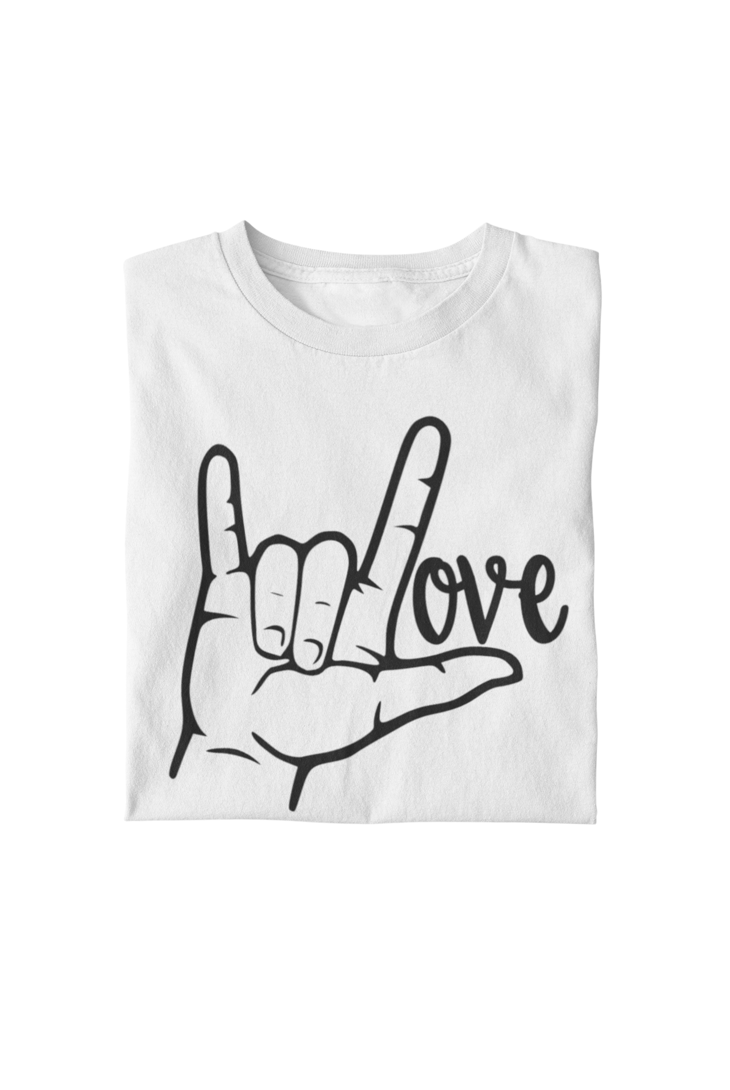 "Love in ASL" Unisex T-Shirt